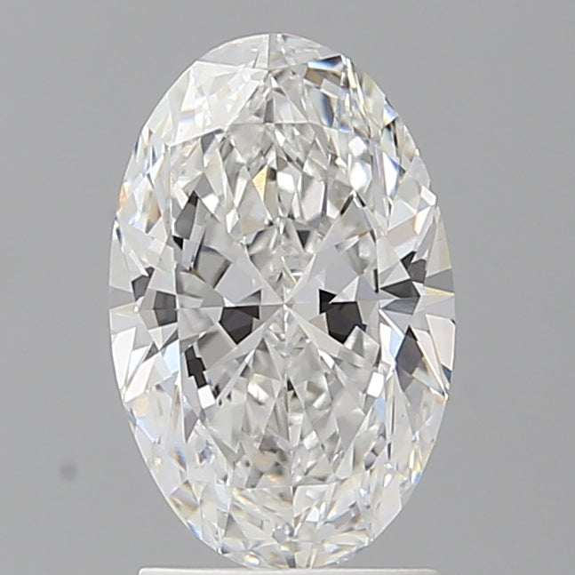 2.03 Carat Oval Shaped, Ideal Cut, E Color, VVS2 Clarity, IGI Certified Lab Grown Diamond