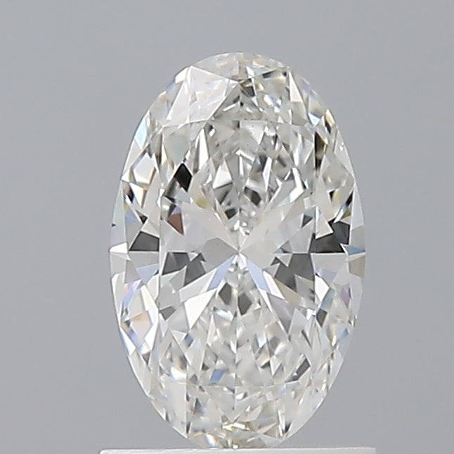 1.02 Carat Oval Shaped, Ideal Cut, F Color, VVS2 Clarity, IGI Certified Lab Grown Diamond
