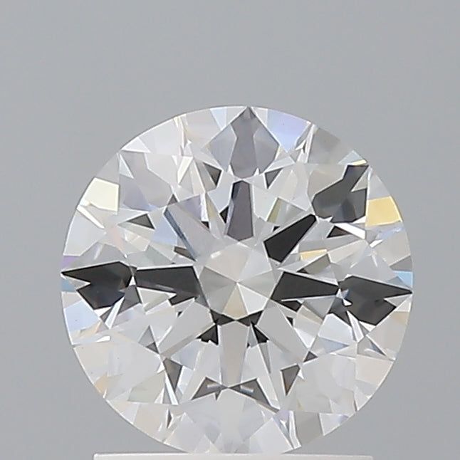 1.59 Carat Round Shaped, Ideal Cut, D Color, VVS2 Clarity, IGI Certified Lab Grown Diamond