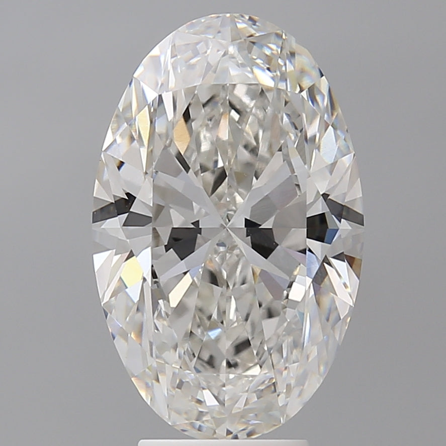 5.60 Carat Oval Shaped, Ideal Cut, F Color, VVS2 Clarity, IGI Certified Lab Grown Diamond