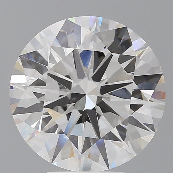 6.03 Carat Round Shaped, Ideal Cut, F Color, VS1 Clarity, IGI Certified Lab Grown Diamond
