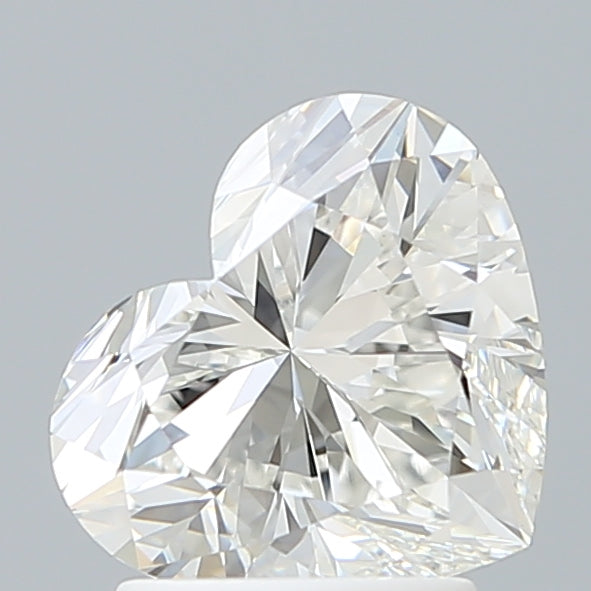 2.16 Carat Heart Shaped, Ideal Cut, G Color, VVS2 Clarity, IGI Certified Lab Grown Diamond