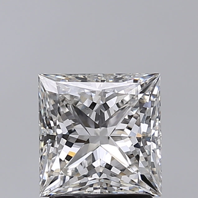 2.01 Carat Princess Shaped, Excellent Cut, G Color, VS1 Clarity, IGI Certified Lab Grown Diamond