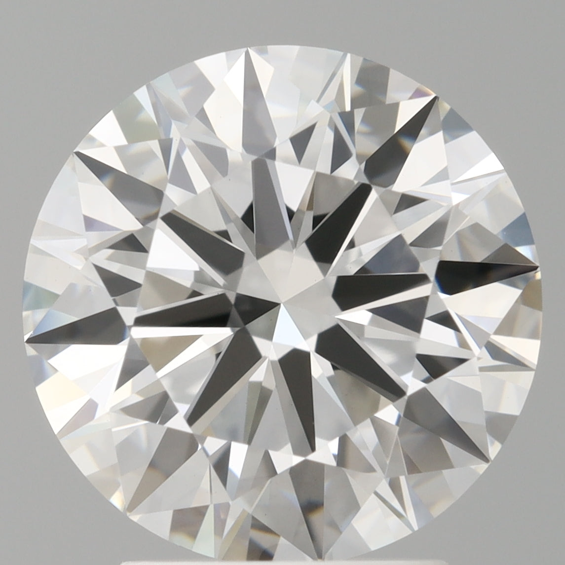 3.10 Carat Round Shaped, Ideal Cut, E Color, VVS2 Clarity, IGI Certified Lab Grown Diamond