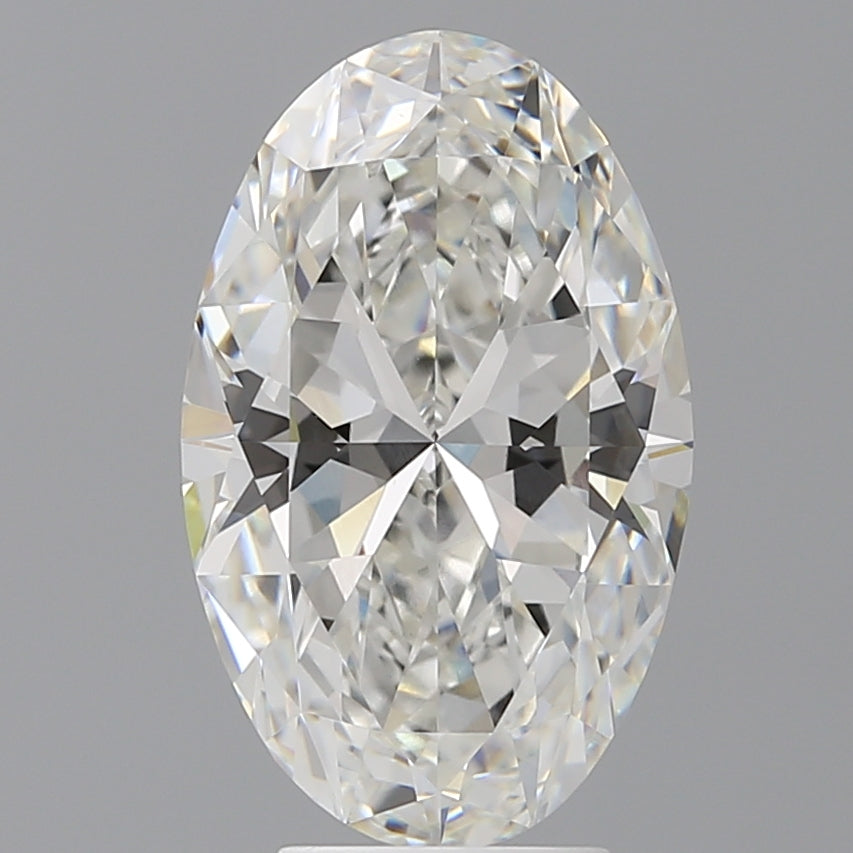 4.54 Carat Oval Shaped, Ideal Cut, F Color, VVS2 Clarity, IGI Certified Lab Grown Diamond