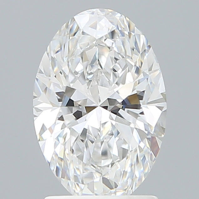 2.06 Carat Oval Shaped, Excellent Cut, D Color, VVS2 Clarity, IGI Certified Lab Grown Diamond