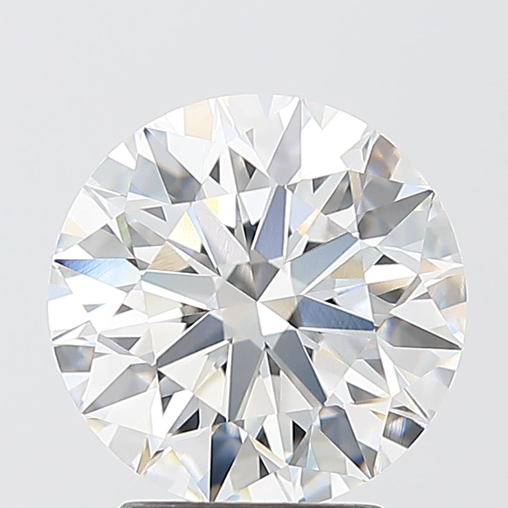 3.10 Carat Round Shaped, Ideal Cut, F Color, VVS2 Clarity, IGI Certified Lab Grown Diamond