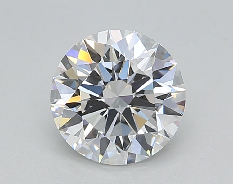 1.09 Carat Round Shaped, Excellent Cut, E Color, VVS2 Clarity, GIA Certified Lab Grown Diamond