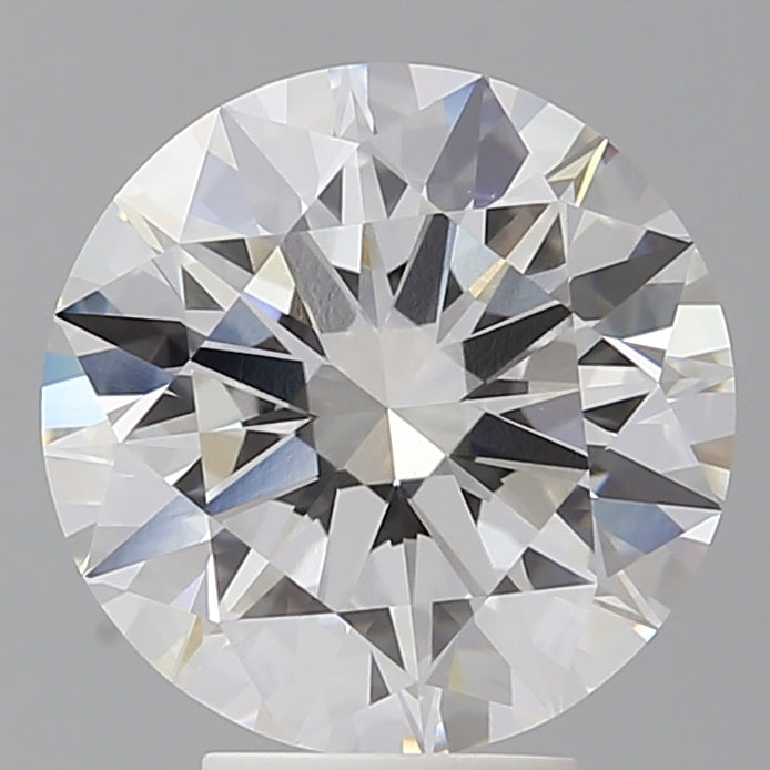 5.10 Carat Round Shaped, Ideal Cut, F Color, VVS2 Clarity, IGI Certified Lab Grown Diamond