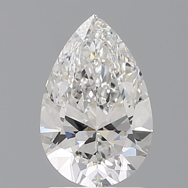 1.54 Carat Pear Shaped, Ideal Cut, E Color, VVS2 Clarity, IGI Certified Lab Grown Diamond
