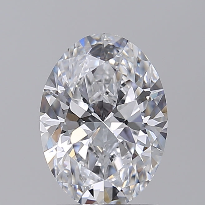 1.55 Carat Oval Shaped, Ideal Cut, D Color, VVS1 Clarity, IGI Certified Lab Grown Diamond