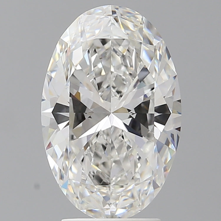 3.59 Carat Oval Shaped, Ideal Cut, E Color, VVS2 Clarity, IGI Certified Lab Grown Diamond