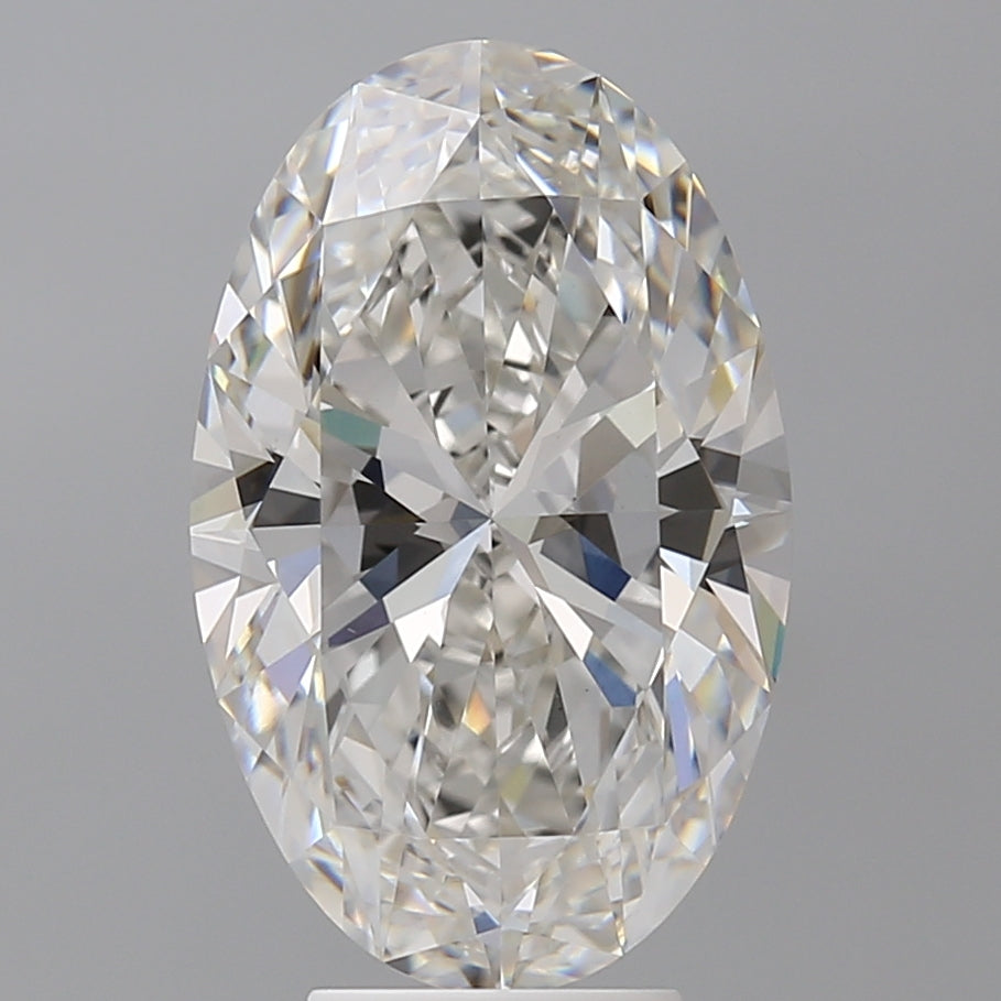 5.52 Carat Oval Shaped, Ideal Cut, F Color, VS1 Clarity, IGI Certified Lab Grown Diamond