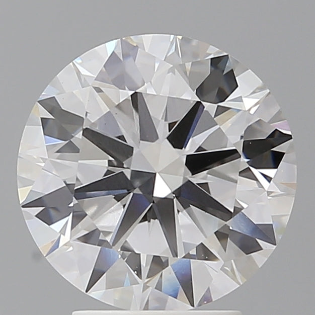 3.55 Carat Round Shaped, Excellent Cut, E Color, VVS2 Clarity, IGI Certified Lab Grown Diamond