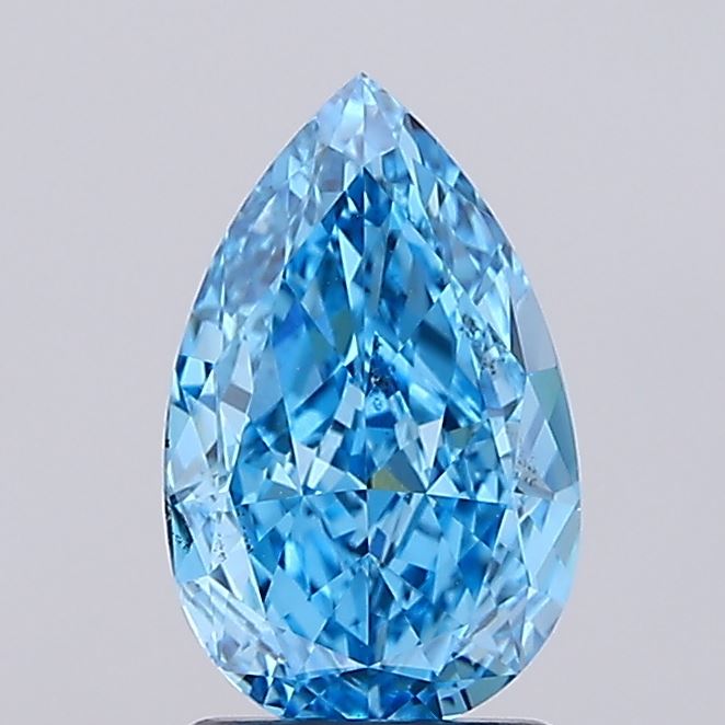 1.95 Carat Pear Shaped, Very Good Cut, VS2 Clarity, IGI Certified Lab Grown Diamond