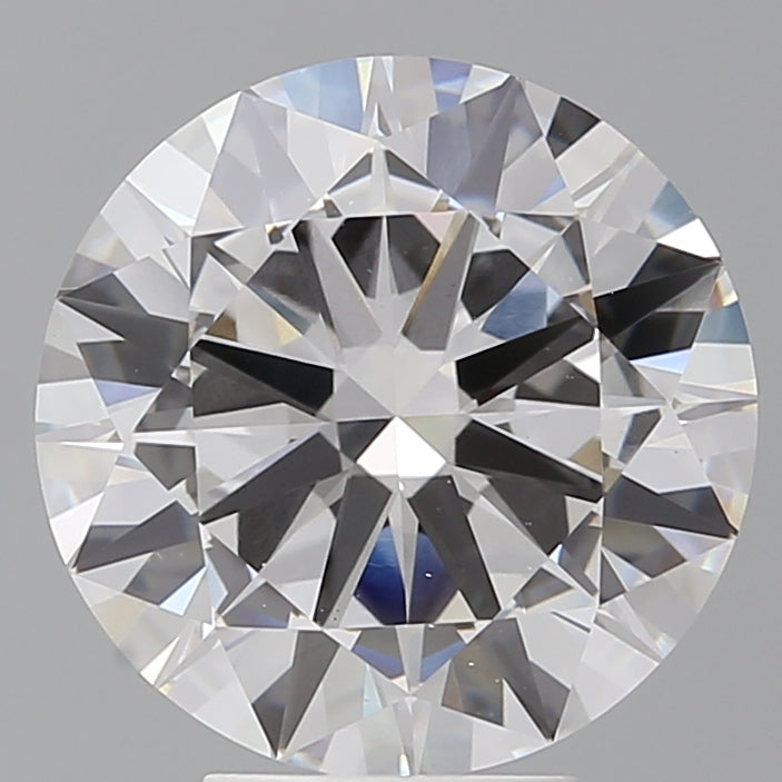 5.51 Carat Round Shaped, Excellent Cut, E Color, VS1 Clarity, IGI Certified Lab Grown Diamond