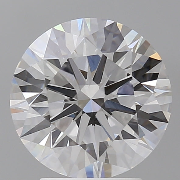 3.10 Carat Round Shaped, Ideal Cut, E Color, VVS2 Clarity, IGI Certified Lab Grown Diamond