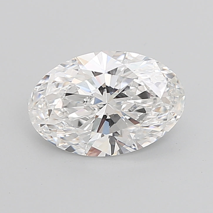 3.73 Carat Oval Shaped, Ideal Cut, E Color, VVS2 Clarity, IGI Certified Lab Grown Diamond