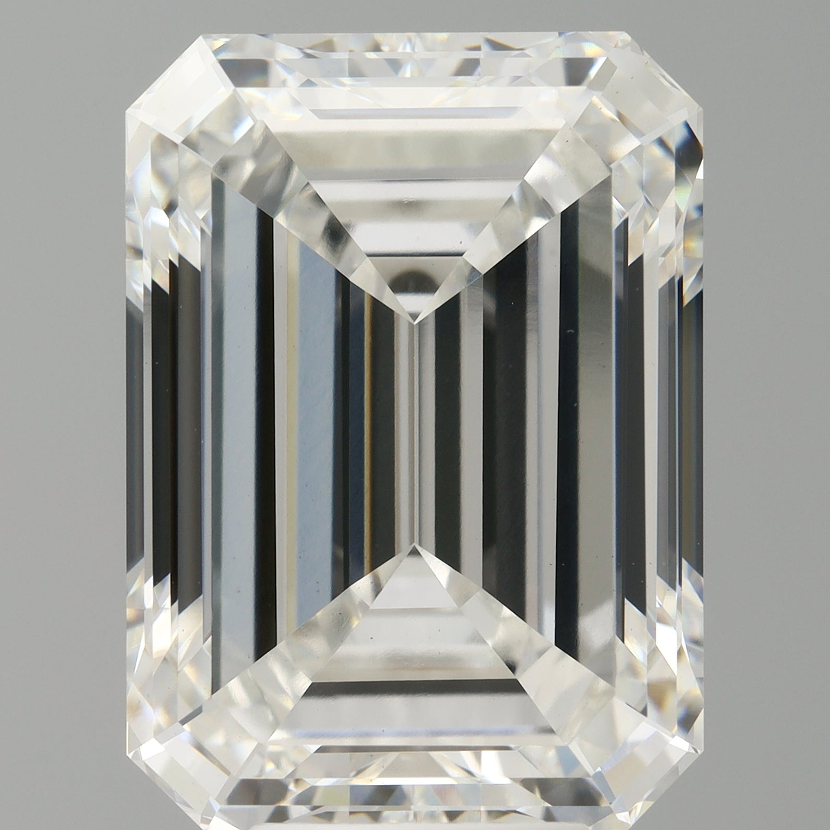 8.52 Carat Emerald Shaped, Ideal Cut, F Color, VS1 Clarity, IGI Certified Lab Grown Diamond