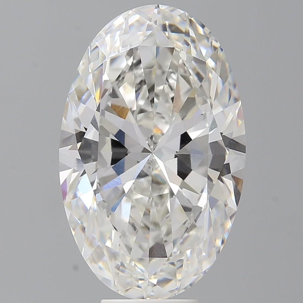 9.10 Carat Oval Shaped, Ideal Cut, F Color, VVS2 Clarity, IGI Certified Lab Grown Diamond