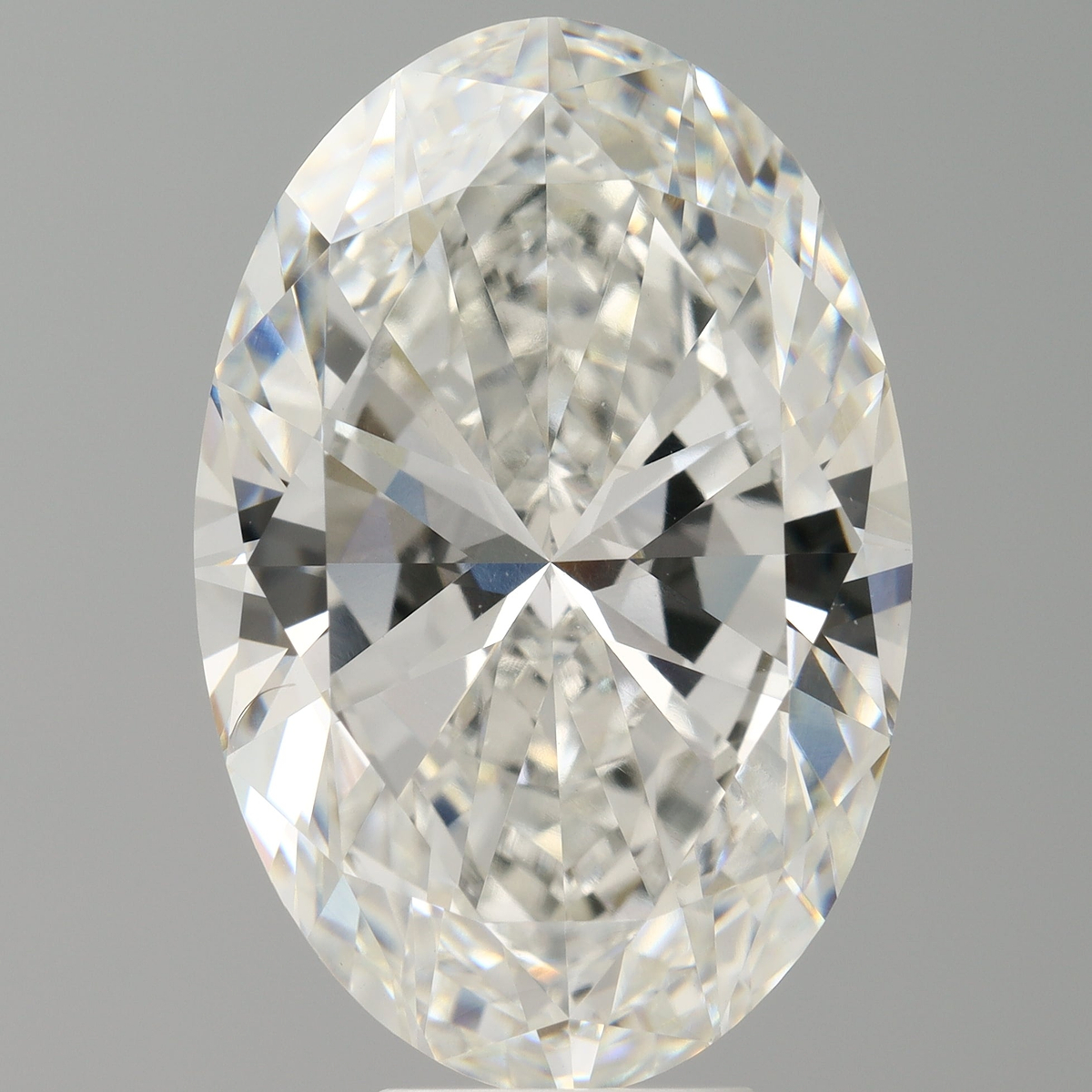 9.01 Carat Oval Shaped, Ideal Cut, F Color, VVS2 Clarity, IGI Certified Lab Grown Diamond