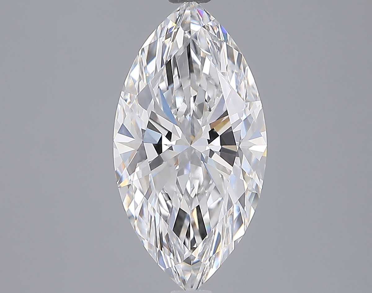 3.01 Carat Marquise Shaped, Ideal Cut, E Color, VVS1 Clarity, IGI Certified Lab Grown Diamond