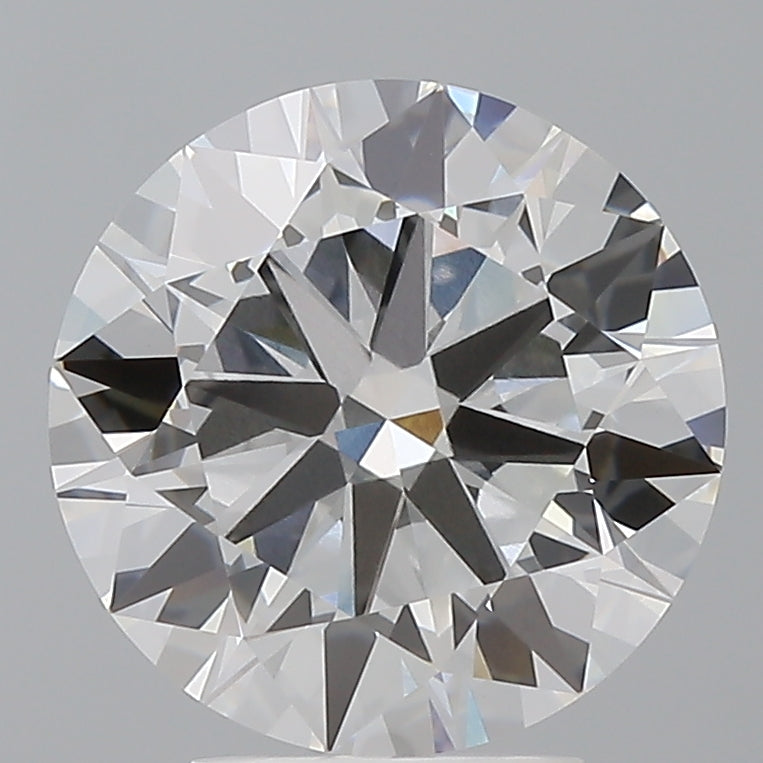3.99 Carat Round Shaped, Ideal Cut, E Color, VVS2 Clarity, IGI Certified Lab Grown Diamond