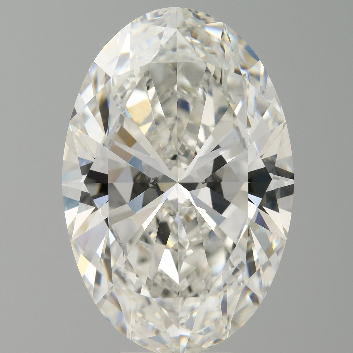 9.09 Carat Oval Shaped, Ideal Cut, F Color, VVS2 Clarity, IGI Certified Lab Grown Diamond