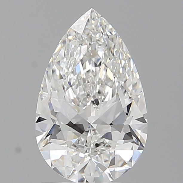 1.60 Carat Pear Shaped, Ideal Cut, E Color, VVS2 Clarity, IGI Certified Lab Grown Diamond