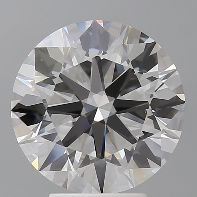 4.53 Carat Round Shaped, Ideal Cut, F Color, VVS2 Clarity, IGI Certified Lab Grown Diamond