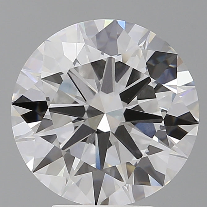 4.51 Carat Round Shaped, Excellent Cut, E Color, VVS2 Clarity, IGI Certified Lab Grown Diamond