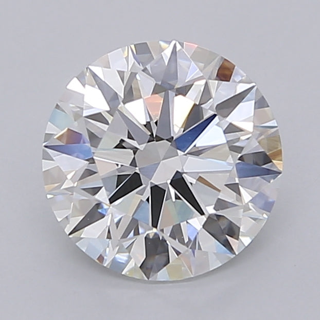 2.05 Carat Round Shaped, Ideal Cut, E Color, VVS1 Clarity, IGI Certified Lab Grown Diamond