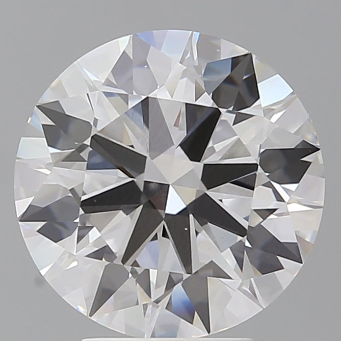 4.59 Carat Round Shaped, Ideal Cut, E Color, VVS2 Clarity, IGI Certified Lab Grown Diamond