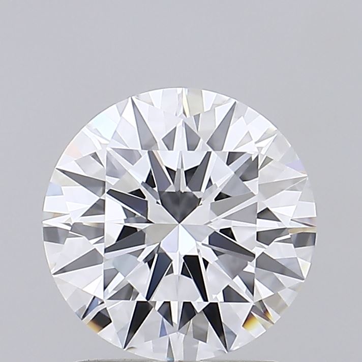 1.70 Carat Round Shaped, Ideal Cut, E Color, IF Clarity, IGI Certified Lab Grown Diamond