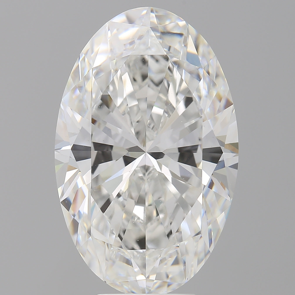 8.03 Carat Oval Shaped, Ideal Cut, E Color, VVS2 Clarity, IGI Certified Lab Grown Diamond