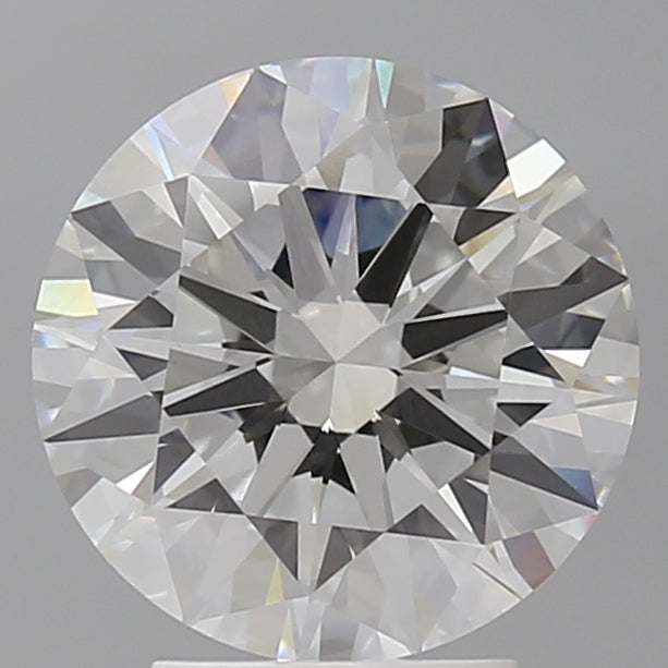 3.52 Carat Round Shaped, Ideal Cut, F Color, VVS2 Clarity, IGI Certified Lab Grown Diamond