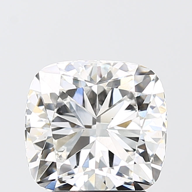 3.10 Carat Cushion Shaped, Ideal Cut, E Color, VVS2 Clarity, IGI Certified Lab Grown Diamond