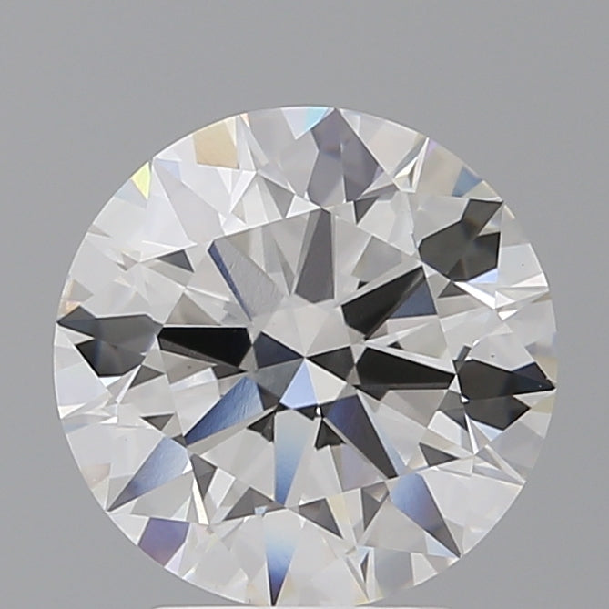3.54 Carat Round Shaped, Ideal Cut, F Color, VVS2 Clarity, IGI Certified Lab Grown Diamond