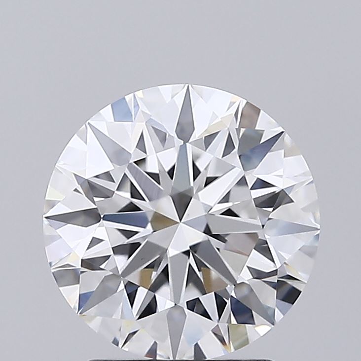 2.09 Carat Round Shaped, Ideal Cut, E Color, VVS2 Clarity, IGI Certified Lab Grown Diamond