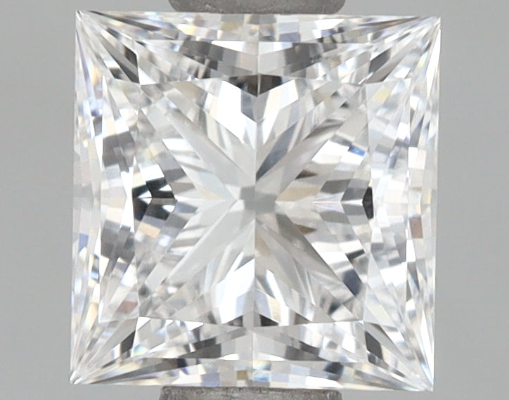 1.16 Carat Princess Shaped, Ideal Cut, E Color, VVS1 Clarity, IGI Certified Lab Grown Diamond