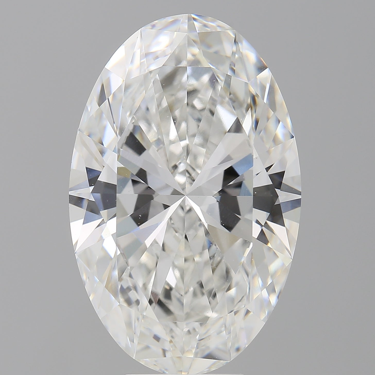 9.04 Carat Oval Shaped, Ideal Cut, F Color, VVS2 Clarity, IGI Certified Lab Grown Diamond