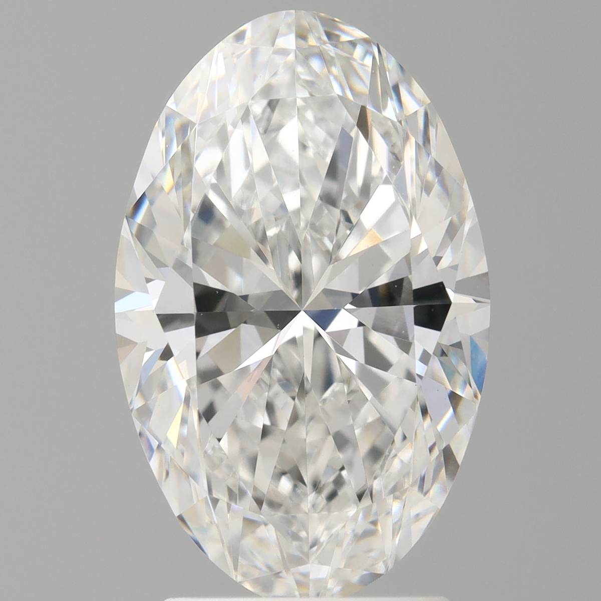 3.05 Carat Oval Shaped, Ideal Cut, E Color, VVS2 Clarity, IGI Certified Lab Grown Diamond