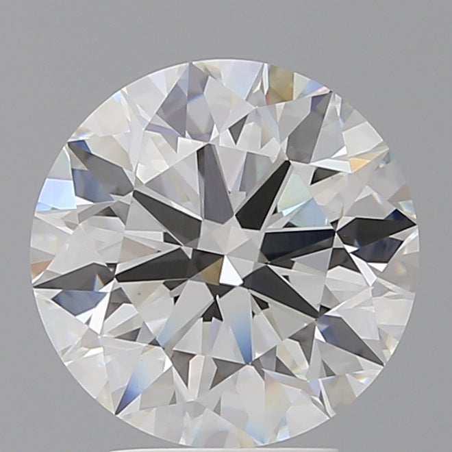 4.03 Carat Round Shaped, Excellent Cut, F Color, VVS2 Clarity, IGI Certified Lab Grown Diamond