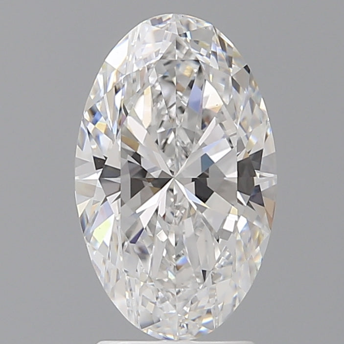 2.58 Carat Oval Shaped, Ideal Cut, D Color, VS1 Clarity, IGI Certified Lab Grown Diamond