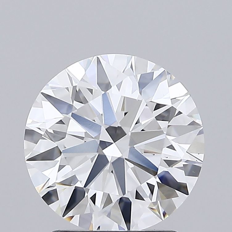 2.16 Carat Round Shaped, Ideal Cut, D Color, VS1 Clarity, IGI Certified Lab Grown Diamond