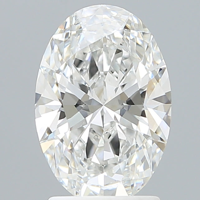 2.10 Carat Oval Shaped, Ideal Cut, E Color, VVS2 Clarity, IGI Certified Lab Grown Diamond