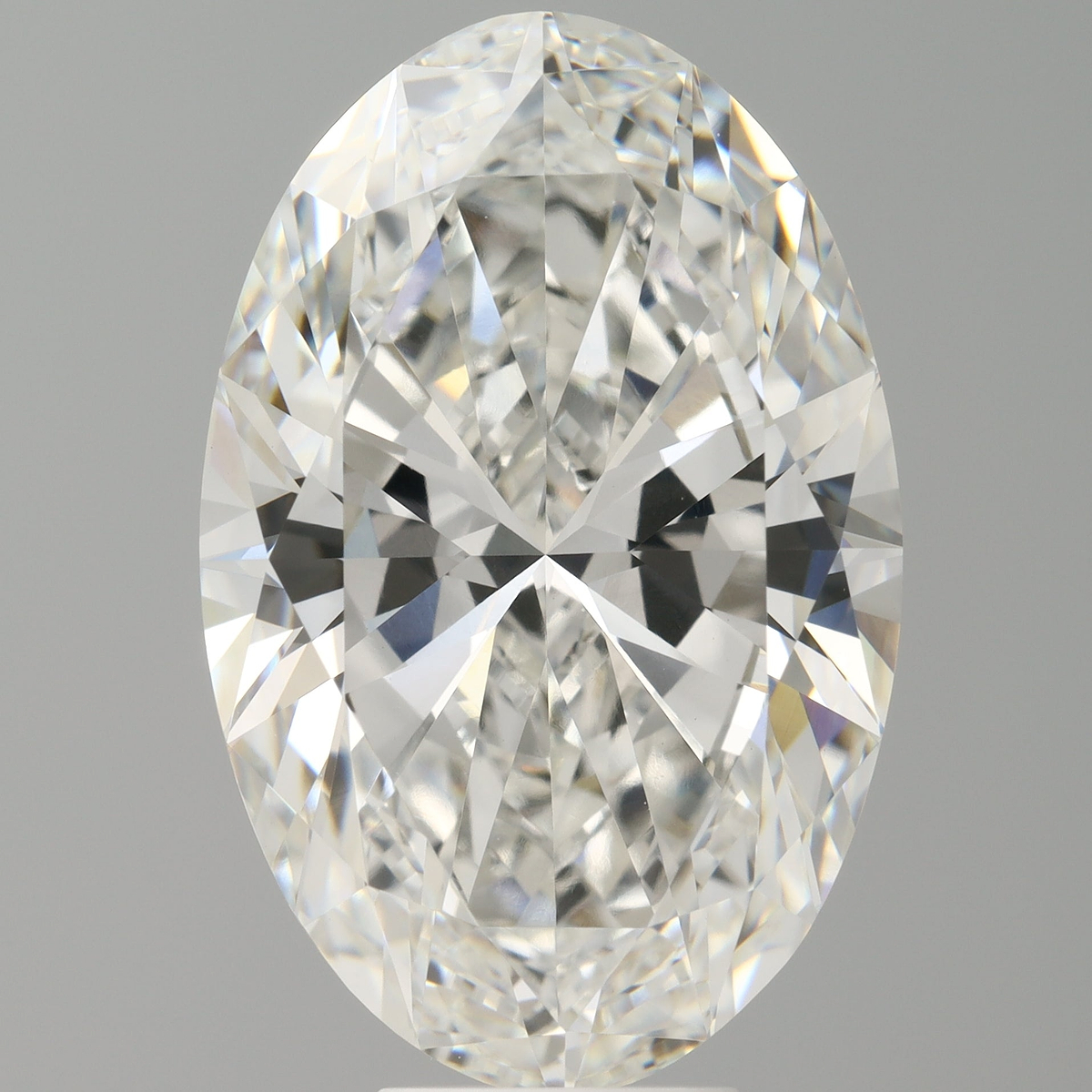 9.02 Carat Oval Shaped, Ideal Cut, F Color, VVS2 Clarity, IGI Certified Lab Grown Diamond
