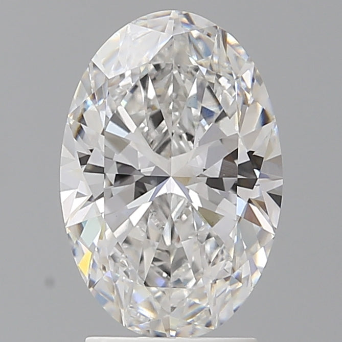 2.60 Carat Oval Shaped, Ideal Cut, E Color, VS1 Clarity, IGI Certified Lab Grown Diamond