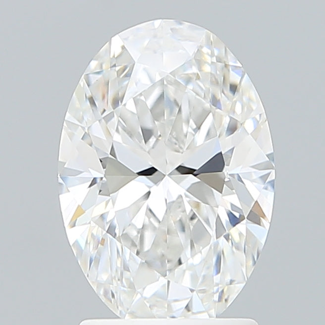 2.09 Carat Oval Shaped, Ideal Cut, E Color, VVS2 Clarity, IGI Certified Lab Grown Diamond