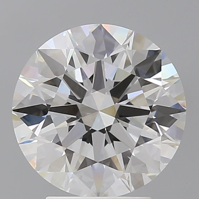 3.55 Carat Round Shaped, Ideal Cut, F Color, VVS2 Clarity, IGI Certified Lab Grown Diamond